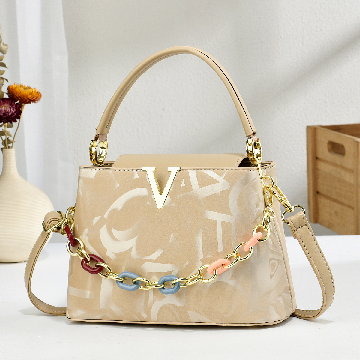 Diseño de moda bolso de mano de mujer universal bolso de viaje temperamento casual bolso de hombro de un solo hombro Handbag