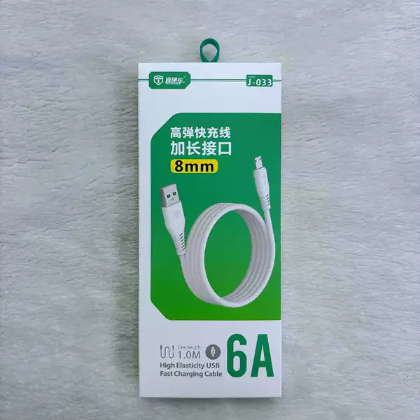J033-1 Mita Android V8 extended mouth fast charging line