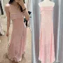 法式重工亮片礼服