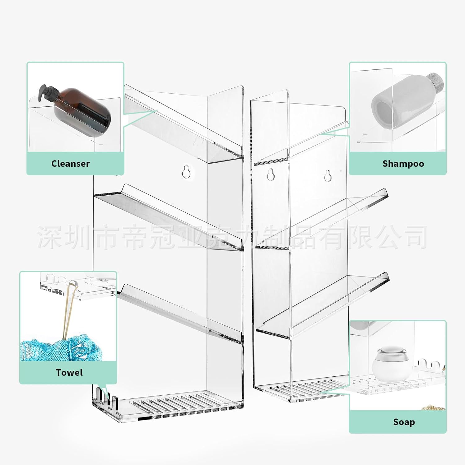 Acrylic storage system