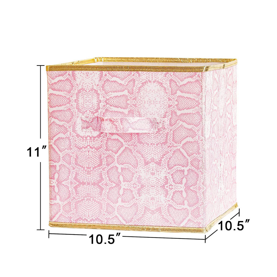 Caja de almacenamiento sin tapa, cajón de sala de estar para el hogar, tela plegable, almacenamiento de artículos diversos, caja de almacenamiento de ropa gruesa de Amazon