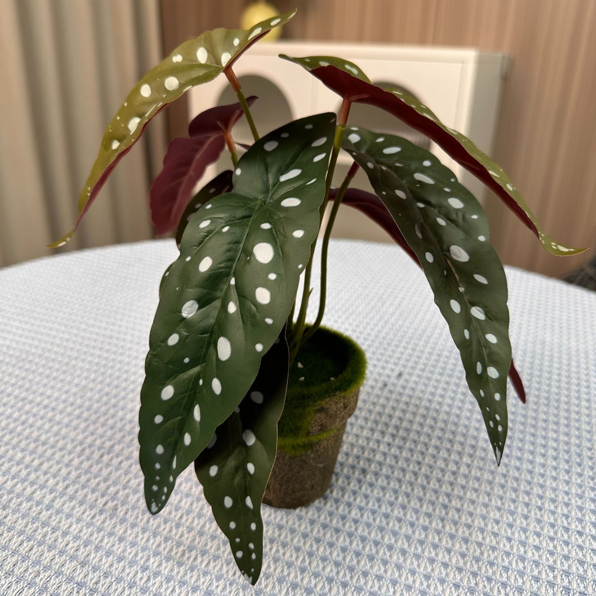 Gran planta de simulación nórdica, sala de estar de plátano para viajeros, plantas verdes falsas, plantas en macetas, ventanas para el hogar, decoración de paisajes, plantas verdes de simulación