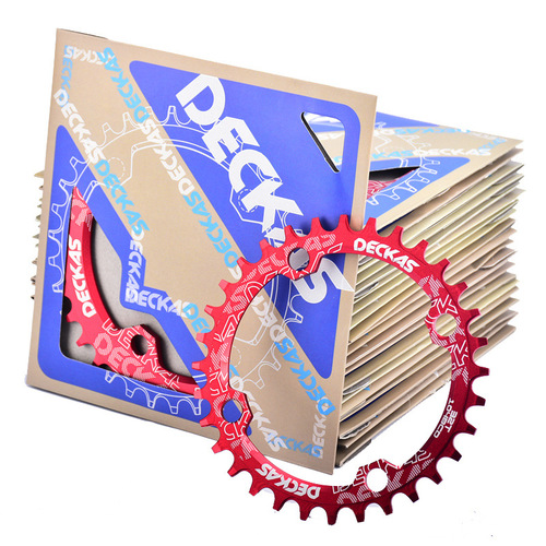 Wholesale DECKAS mountain bike single disc 32T34T36T38T disc oval disc positive and negative tooth bicycle chainring