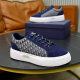 New trend thick-soled casual board shoes high-grade leather stitching white shoes men's fashion all-match comfortable sneaker