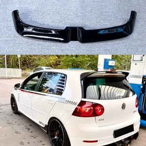 Suitable for 2004-2008 Volkswagen Golf 5 GTI, this is a dedicated, glossy black rear spoiler designed for MK5 modifications