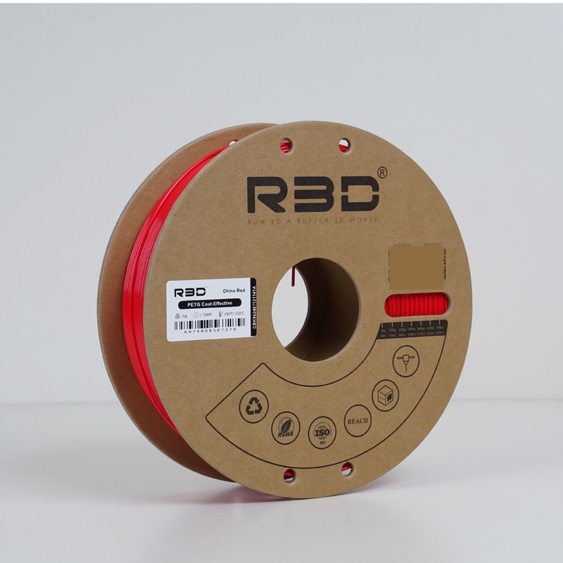 【爆款】R3D PETG 3D打印耗材肤色透明1.75mm高韧性打印笔材料拓|undefined