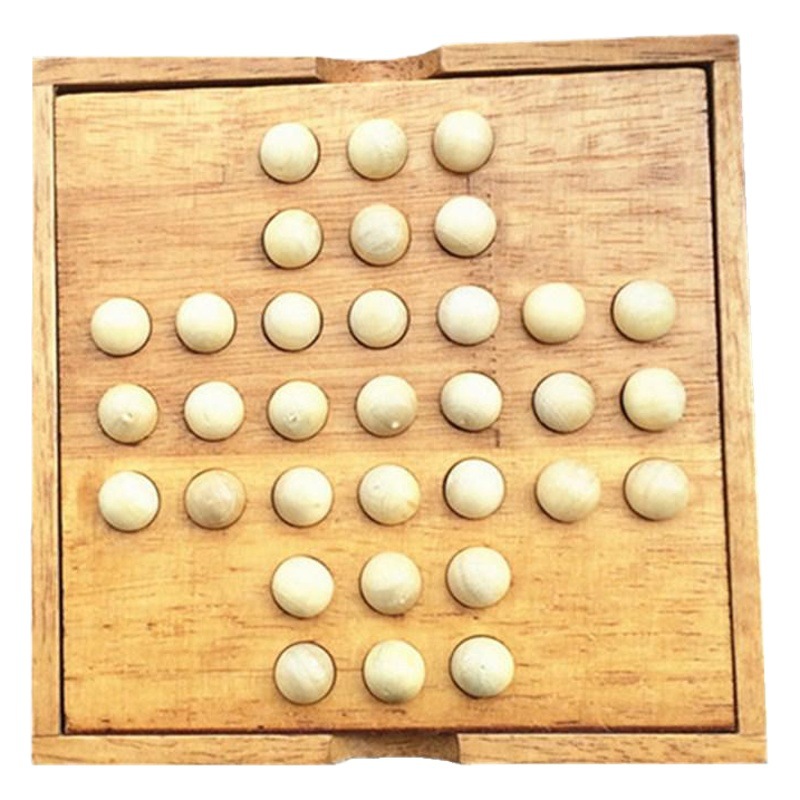 Juguetes educativos de madera juego de Inteligencia Digital en forma de plato especial Kong Ming bloqueo Luban bola color ajedrez tallado loco al por mayor