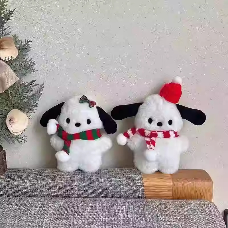Decoraciones de Navidad muñecas de peluche simple colgante florista al por mayor para enviar amigos y hermanas amigos y compañeras de clase
