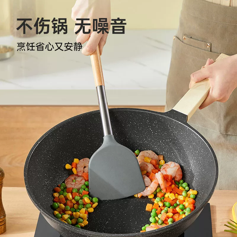 Силиконовый набор, кухонная посуда, ручка, 4 предмета