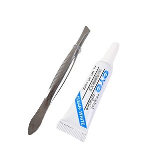 False eyelash gift glue tweezers 4g tasteless grafting glue super sticky eyelash glue gentle not irritating ah quick drying