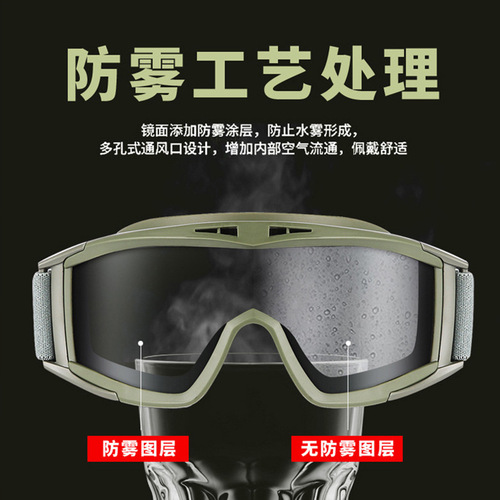 Desert Locust tactical glasses live shooting military fan goggles equipment retro Harley motorcycle protective goggles