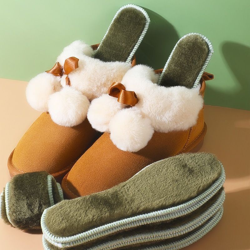 Footprint de algodón de invierno más vello, calentamiento, antiolor, absorción de sudor, desodorización, antifrío, almohadilla de felt