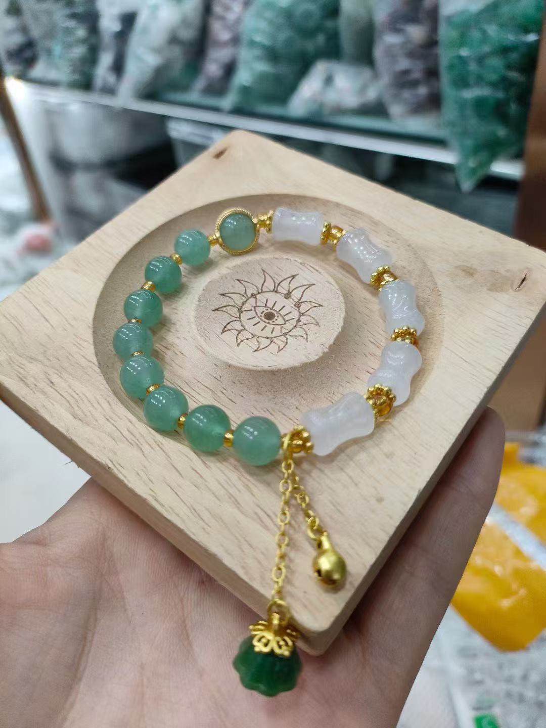 Dongling Jade DIY brazalete