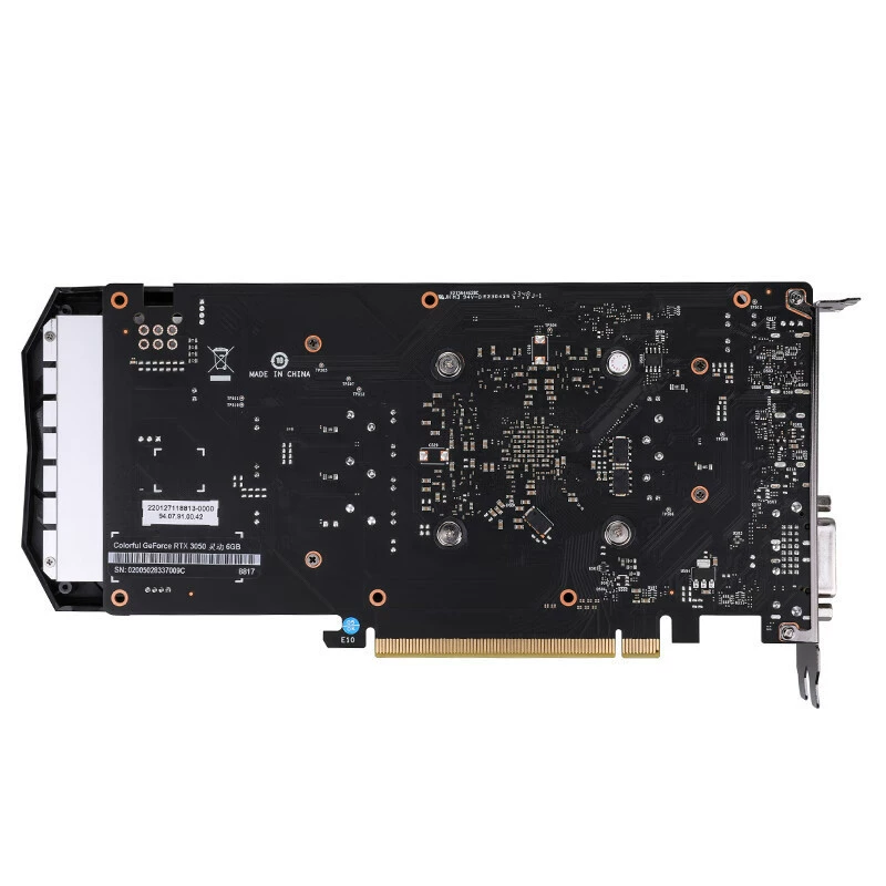 Видеокарта (Seven Rainbow) GeForce RTX 3050, 6 ГБ GDDR6, двухвентиляторная