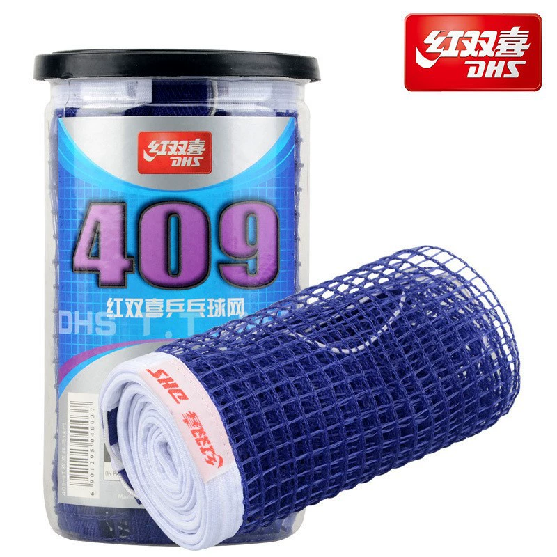 Красная сетка для настольного тенниса Double Happiness 409 410 Черно-синяя сетка для блокировки стола для настольного тенниса Сетка для блокировки стола для настольного тенниса.