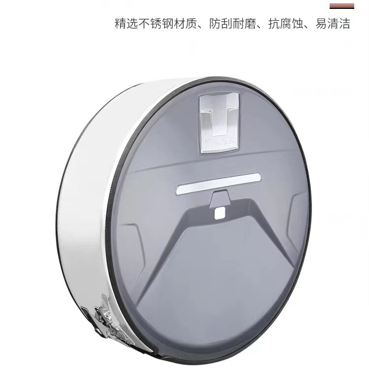 タンク300ステンレススペアタイヤカバー改造スペアタイヤ保護カバー都市オフロード外観部品に適用します。|undefined
