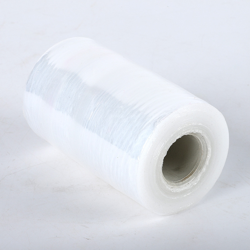 Procesamiento de película estirable personalizada personalizada 50cm embalaje película estirable embalaje industrial PE película de plástico película estirable transparente