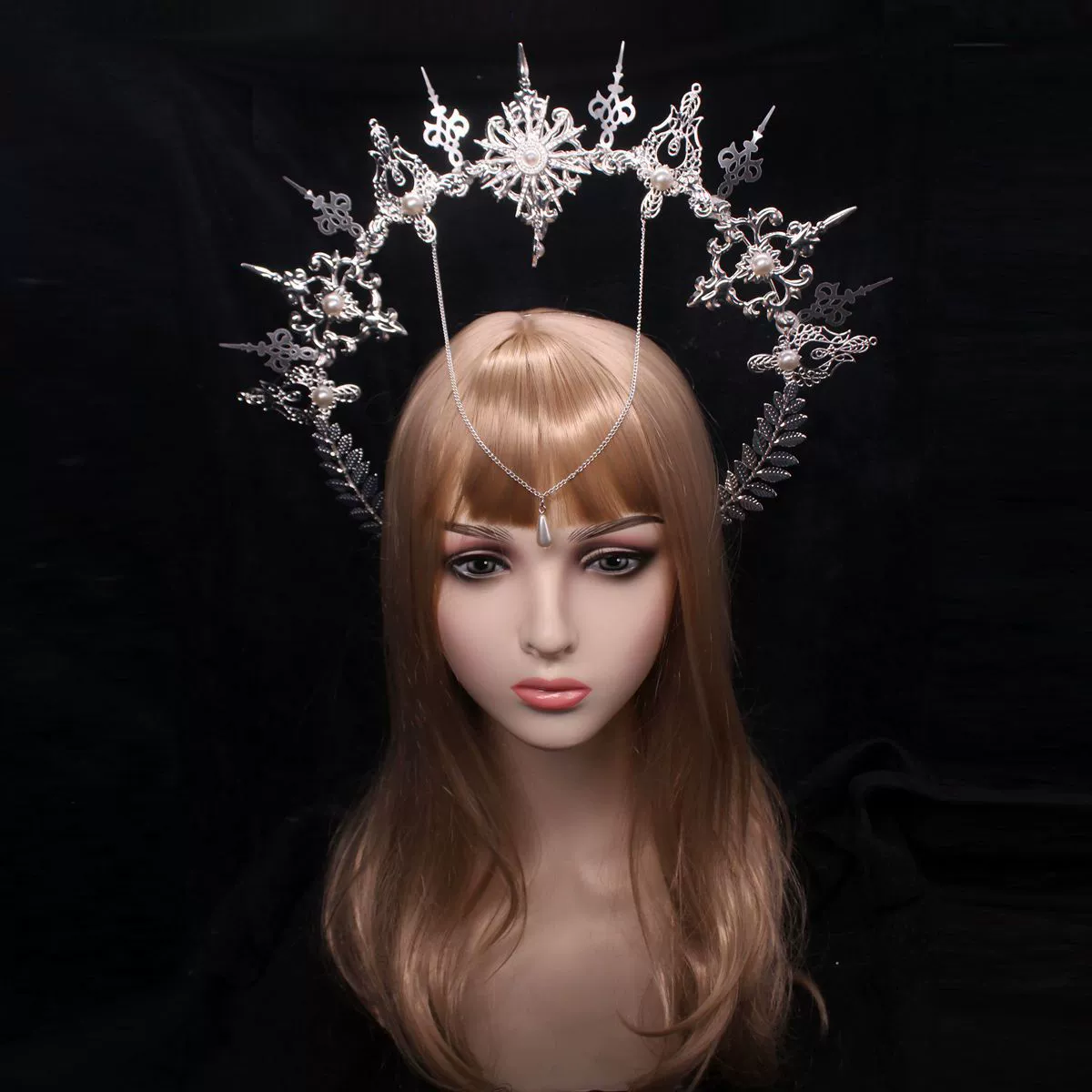 Accessory handmade solar-powered, materials set, crown, Lolita style, DIY