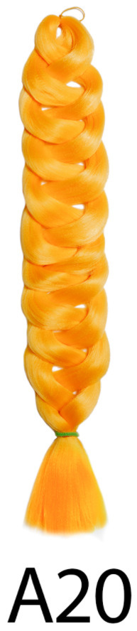 Peruca de comercio exterior fibra química africana gran trenza 165g trenza jumbo trenza cabello de alta temperatura seda trenza