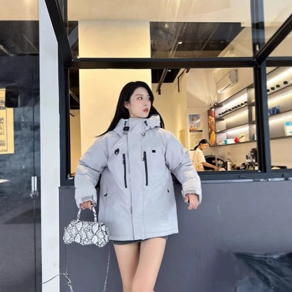 Two-Piece Set, Three-In-One Thickened Outdoor Detachable Two-Piece Set, One-Piece, Two-Wear Himalayan Polar Parka