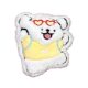 New line squeak pendant key chain bag pendant travel puppy doll diy brooch shoes and hats clothing accessories
