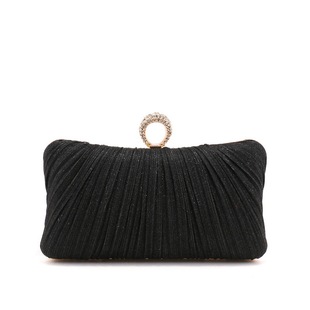 Yingmi Cross-border Explosive Pleated Dinner Bag Women's Luxury Banquet Bag with Celebrity Dress All-match Evening Bag