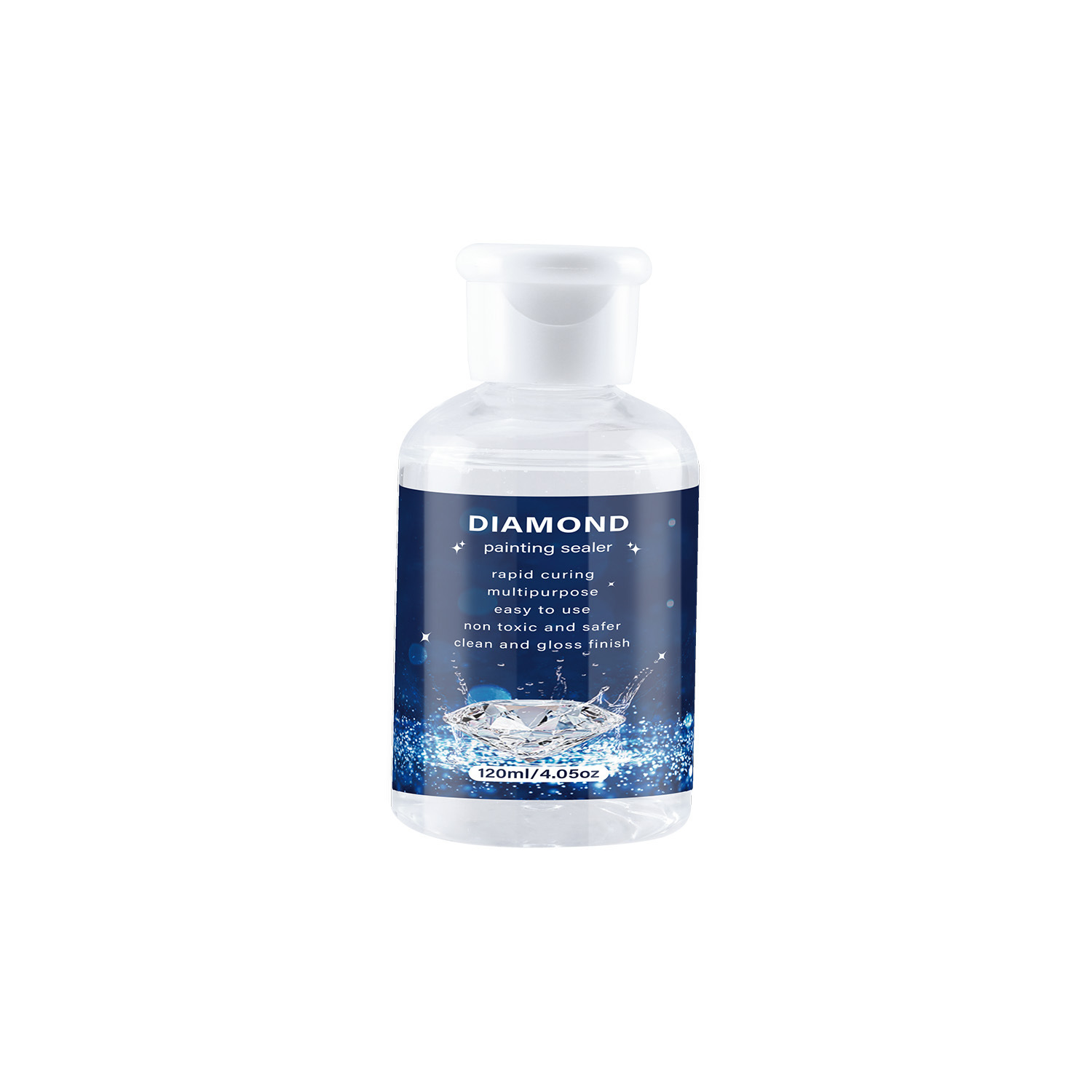 Pegamento transparente para pintura de diamantes, venta directa de fábrica, pegamento PVA para rompecabezas infantiles DIY, para realzar el brillo y evitar la desprendimiento de las piezas.