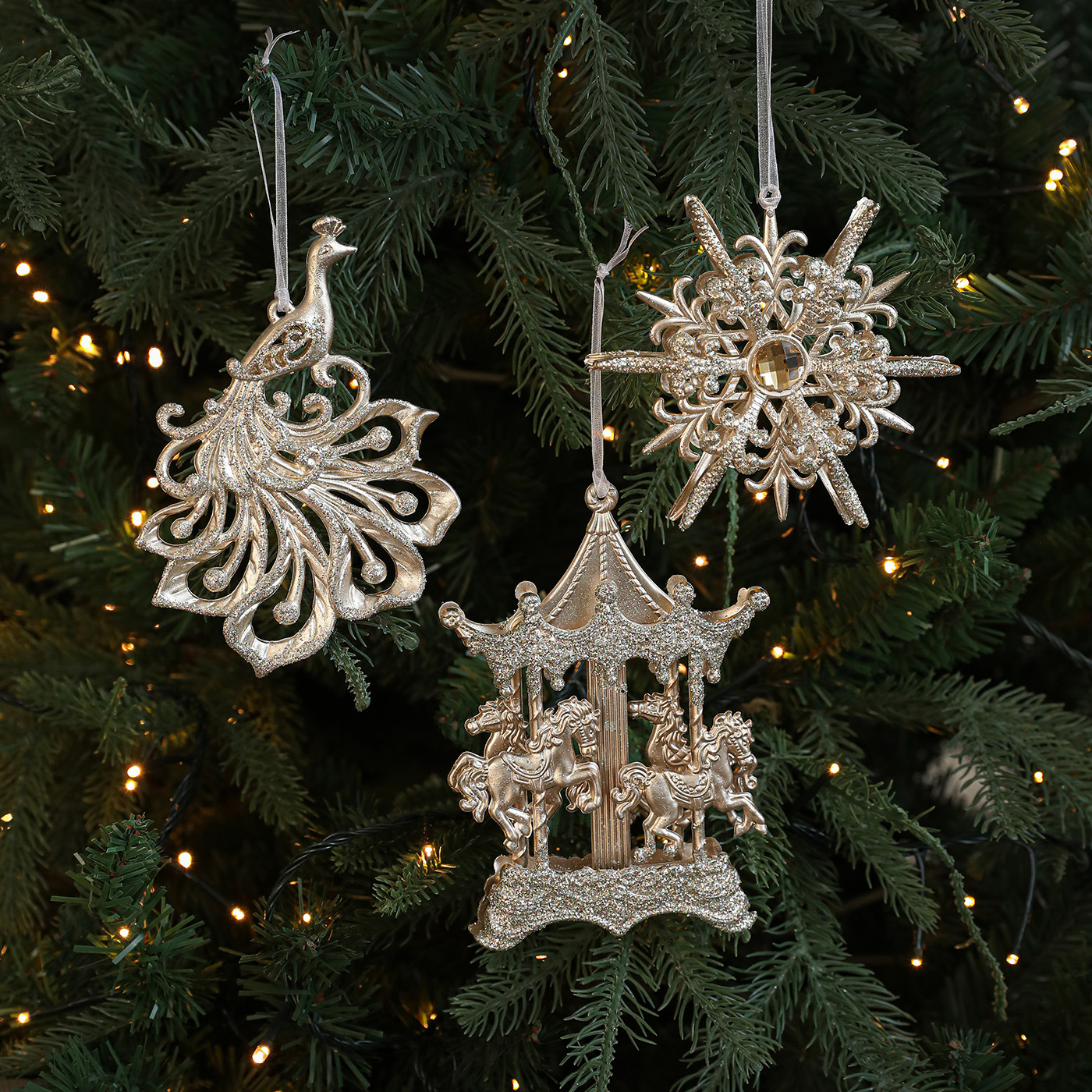 Decoraciones de Navidad polvo de oro trineo viejos ángeles alces accesorios colgantes de árbol de Navidad decoración suministros de diseño de atmósfera