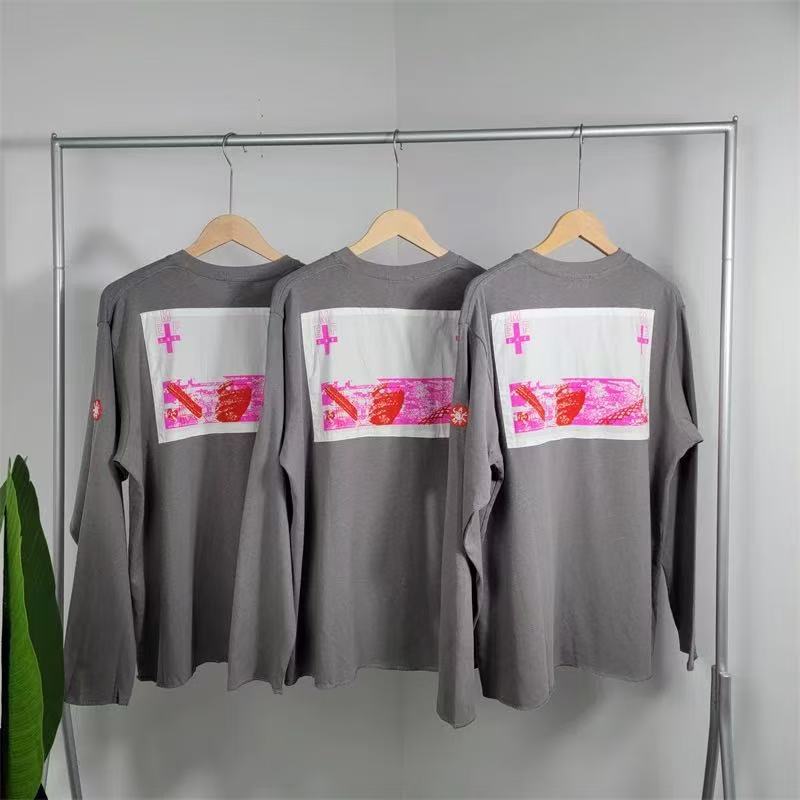 Cavempt Japanese-Style Trendy Brand Ce Loose Hip-Hop Streetwear Unisex Spring and Autumn Loose Base Shirt Casual Long-Sleeve T-Shirt