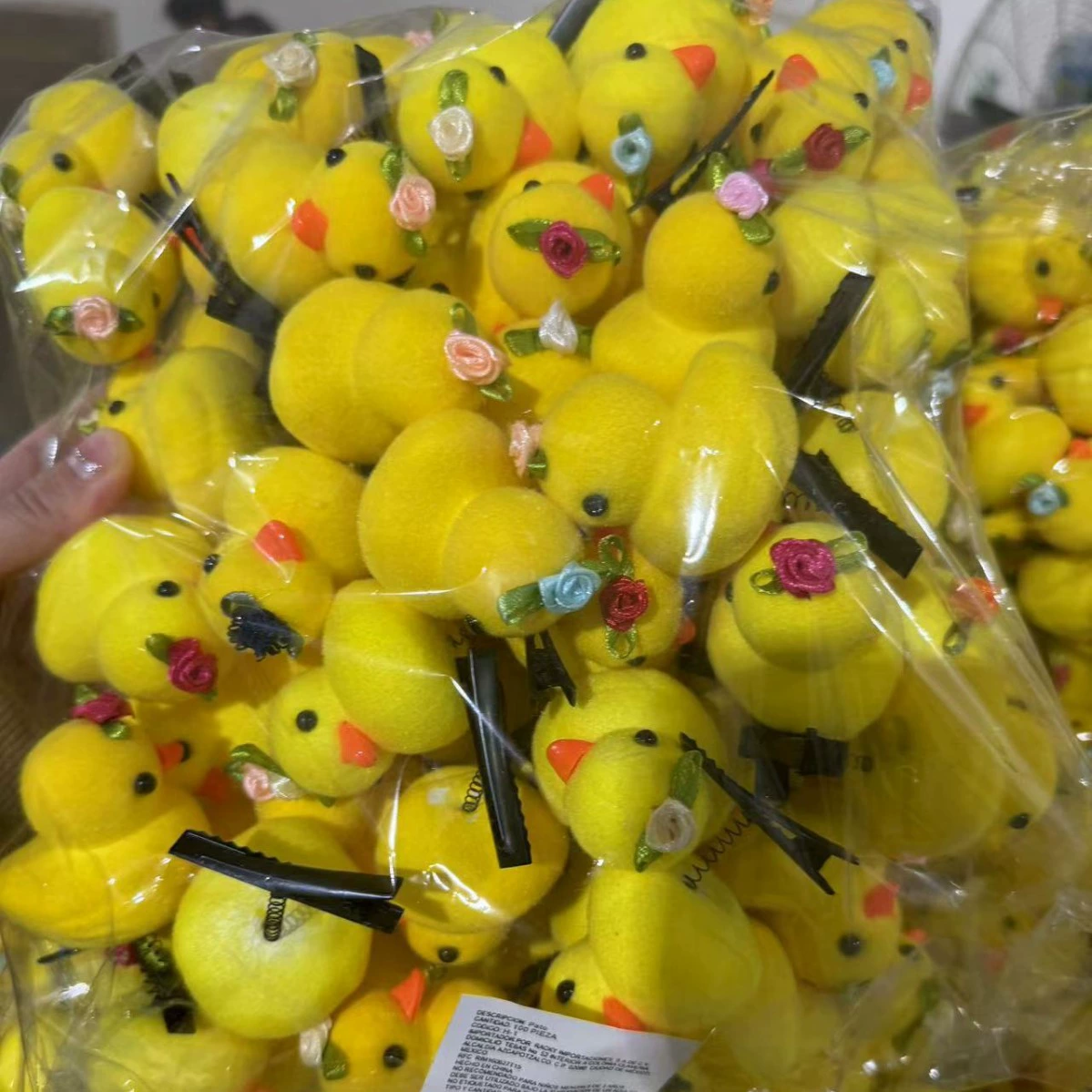 Шляпа B.Duck, милый трёхмерный зажим для волос для детского сада, интернет-знаменитость, утка, подарок на день рождения