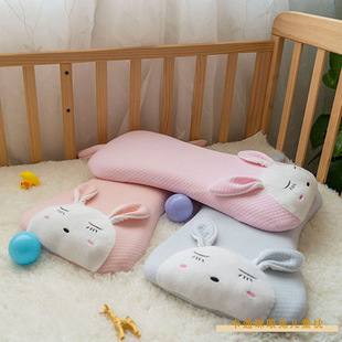 0-6 Years Old Children's Pillow Baby Latex Memory Foam Shaping Pillow Infant Pillowcase Sweat-Absorbent Infant Shaping Pillow