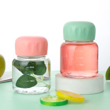 定制logo胖胖杯高硼硅玻璃杯创意可爱ins风刻度杯牛奶咖啡杯水杯