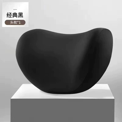 neck pillow, Waist support - classic-black-headrest-one-size-fits-all
