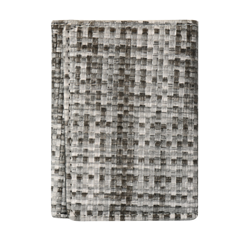 Explosiones transfronterizas nicho billetera tejida creativa multifuncional tarjeta multiplaza tarjeta bancaria cartera de tarjetas