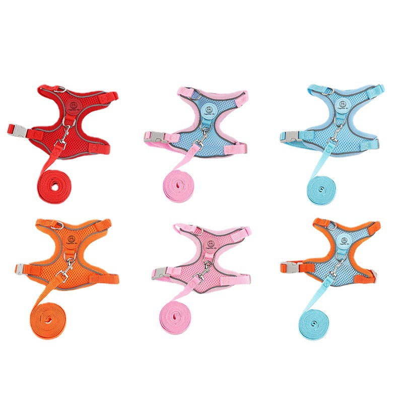 Correa de gato Estilo Chaleco correa de pecho anti-rotura cuerda de gato Bolt Cadena de gato suministros especiales de salida