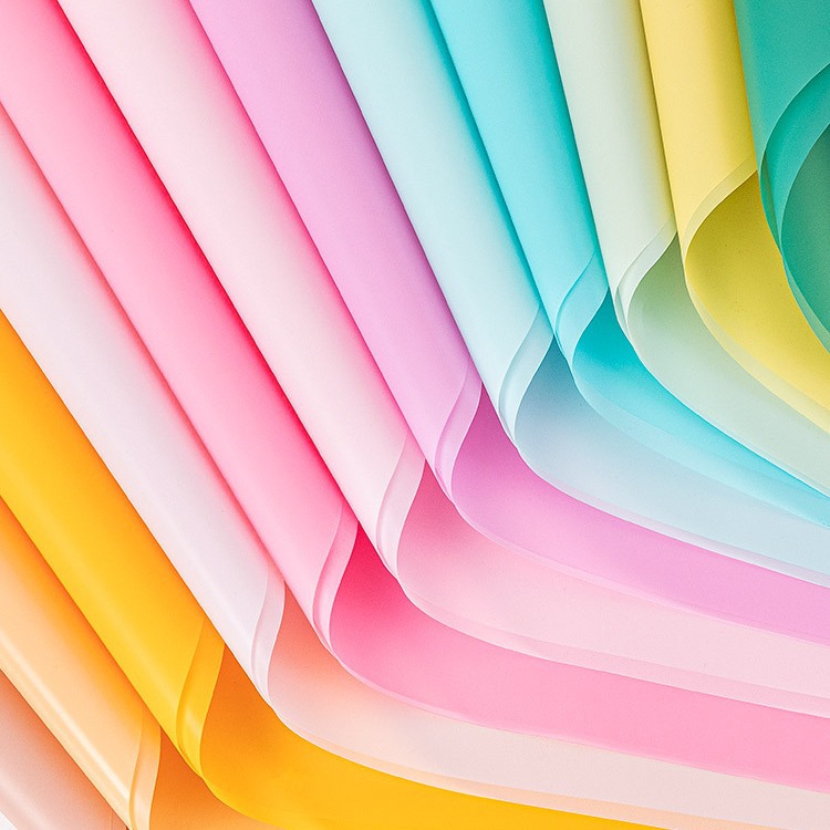 Papel coreano liso para envolver ramos de flores, papel mate impermeable, papel coreano para ramos, papel para envolver floristerías, arte floral mate impermeable