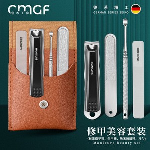 Pequeña generación de cabello manual redondo de acero inoxidable nariz recortador de pelo nasal para hombres regalos tijeras de corte de pelo nasal