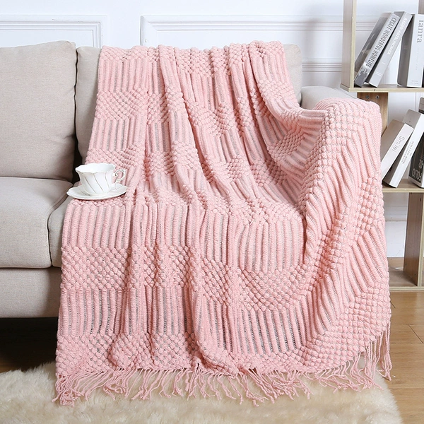 Bubble blanket-pink
