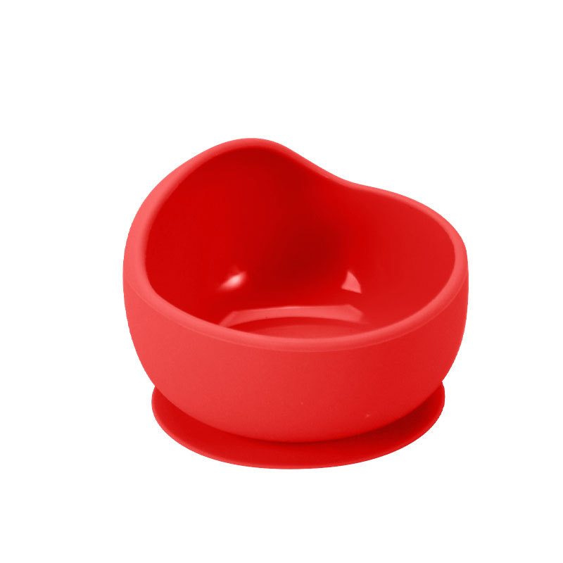 Vajilla de Silicona para Bebés/Niños, Incluye Tazón y Cubiertos, Antideslizante