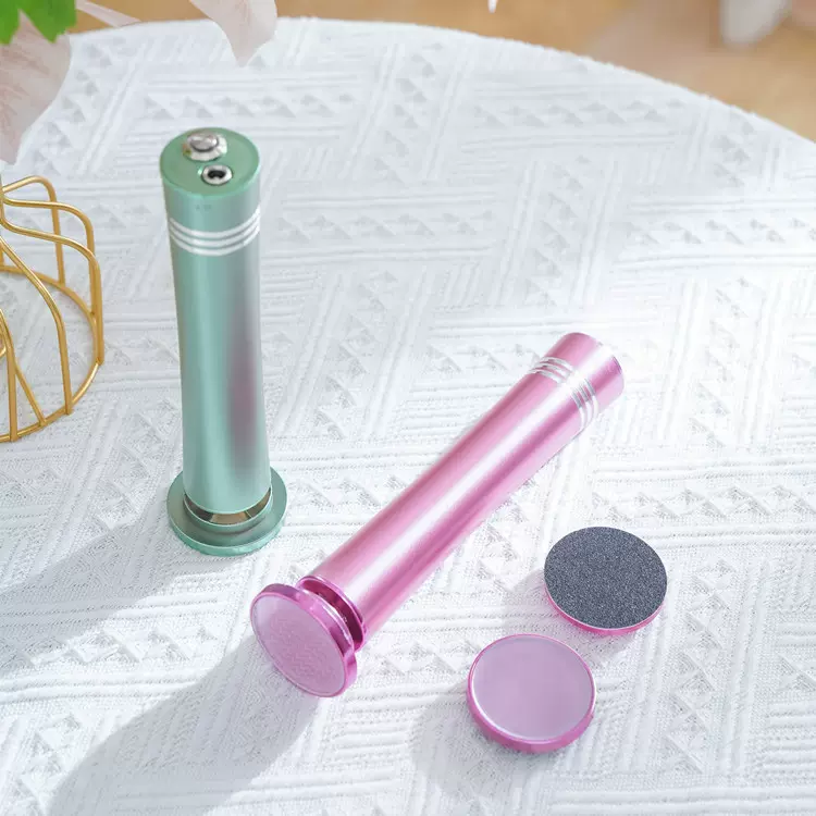 跨境货源电动磨脚器修脚器新款去死皮usb充电款修长机身磨脚器