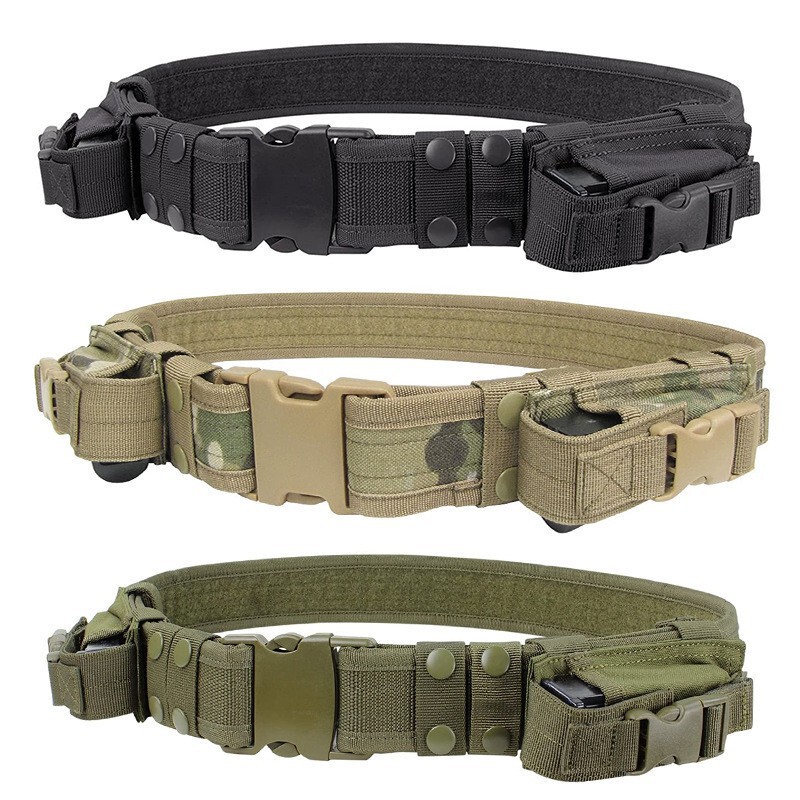 Amazon Outdoor Tactical Military Training Belt for Duty Duty and Combat Training with Camouflage Protection and Special Operations Features