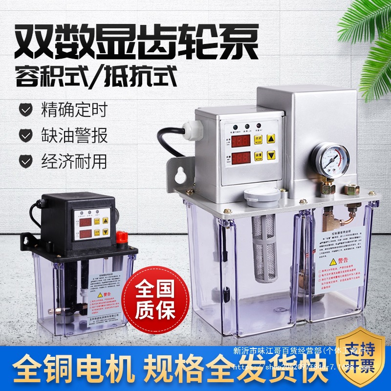 全自动齿轮油泵精雕注塑机容积卸压式润滑油泵数控车床齿轮注机床