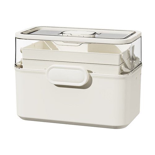 Home Medicine Box, Household Transparent Small Medicine Box, Medical Emergency Box, Medical Multi-layer Medicine Emergency Storage Box