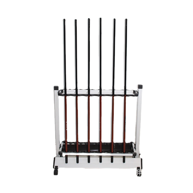 Aleación de aluminio caña de pescar estante de exhibición artes de pesca Barra de mar Luya soporte de la barra de aleación de aluminio de almacenamiento estante de exhibición hogar