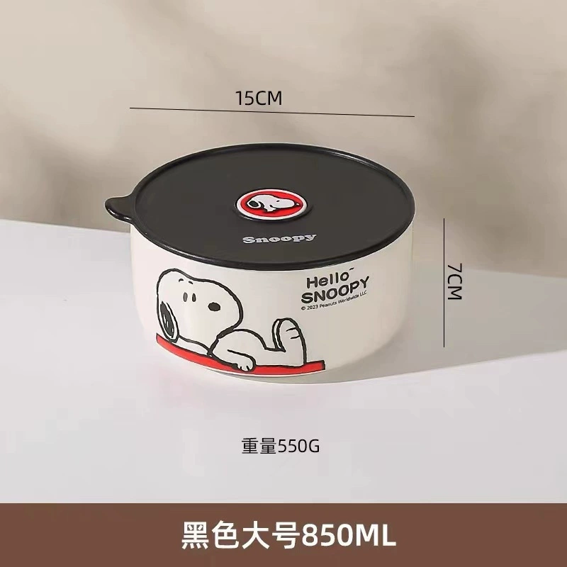 Snoopy, nuby, подарочная коробка, милый набор из 3 предметов, подарок на день рождения