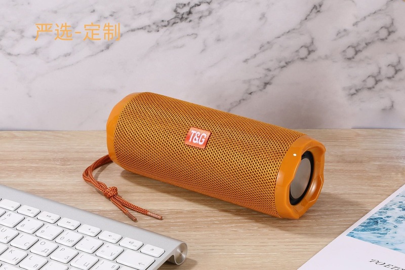 新品TG191ワイヤレスbluetoothスピーカーTWSポータブル布芸防水カードuディスクFMクリエイティブギフトオーディオ|undefined