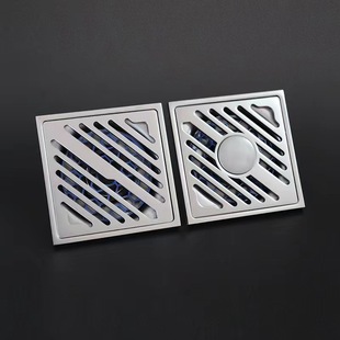 9cm Thickeneded Stainless Steel Floor Drain Bathroom Hotel Shower Room Sewer Deodorizer Insect-Proof and Anti-Blocking Floor Drain