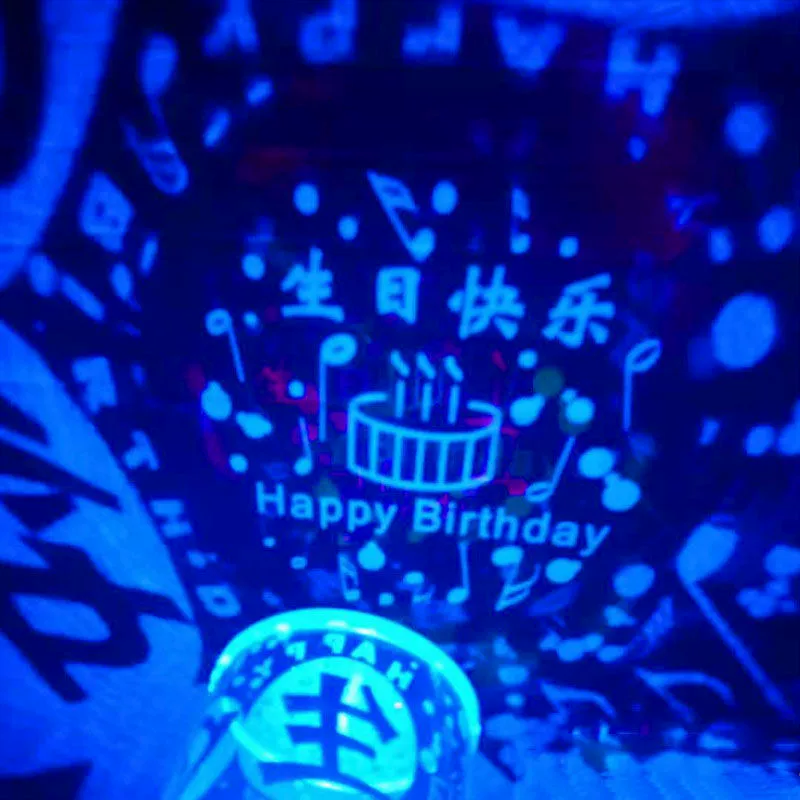Starry sky, projector, rotating children's night light for elementary school students, wholesale