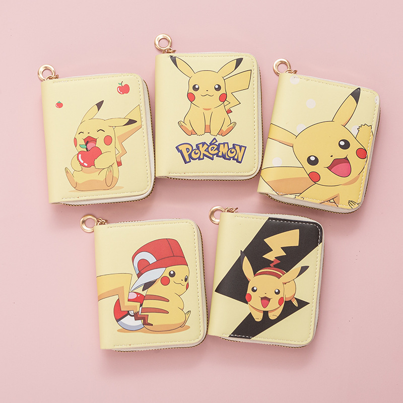 New fashion cute small fresh print coin purse cartoon animation female students short zipper small wallet cross-border New fashion cute small fresh print coin purse cartoon animation female students short zipper small wallet cross-border
