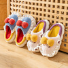 Cartoon slippers, keep warm cute footwear indoor platform for princess